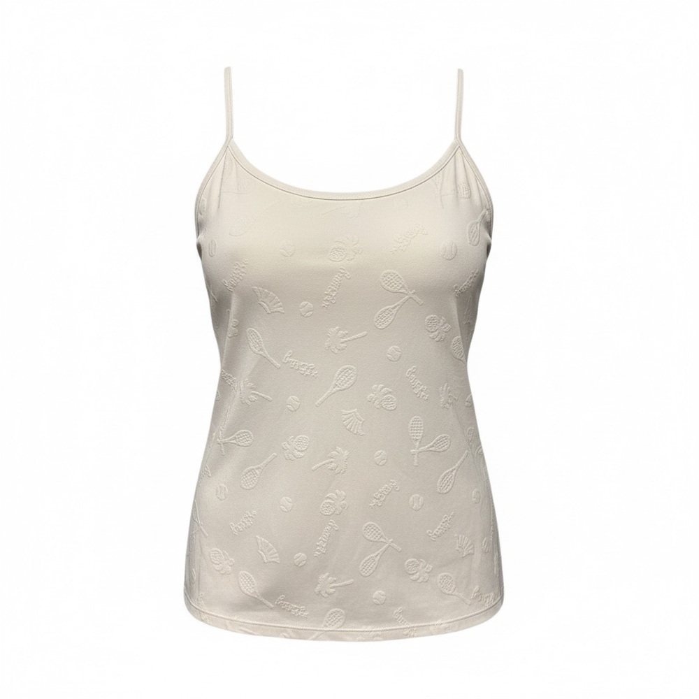 LILLY PULITZER Camisole with Embossed TENNIS Pattern